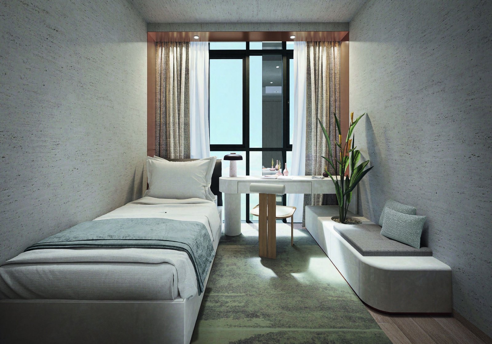 Show unit: bedroom (for illustration only)