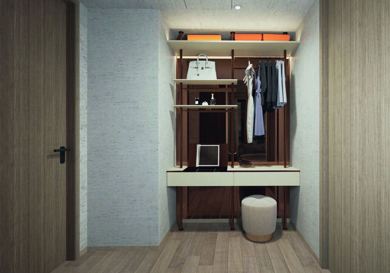 Show unit: wardrobe (for illustration only)