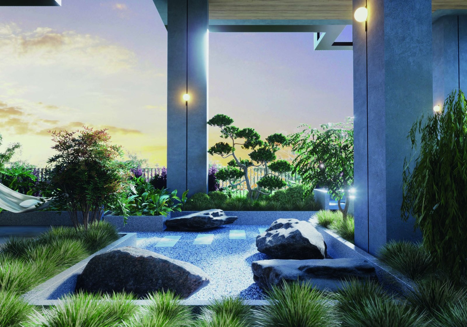 Zen Garden (artist’s impression)
